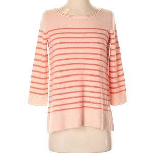 Calypso St. Barth 100% Cashmere Sweater Coral Pink